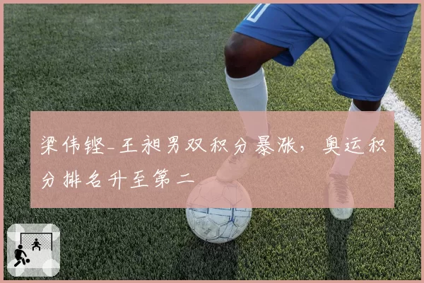 梁伟铿_王昶男双积分暴涨,奥运积分排名升至第二